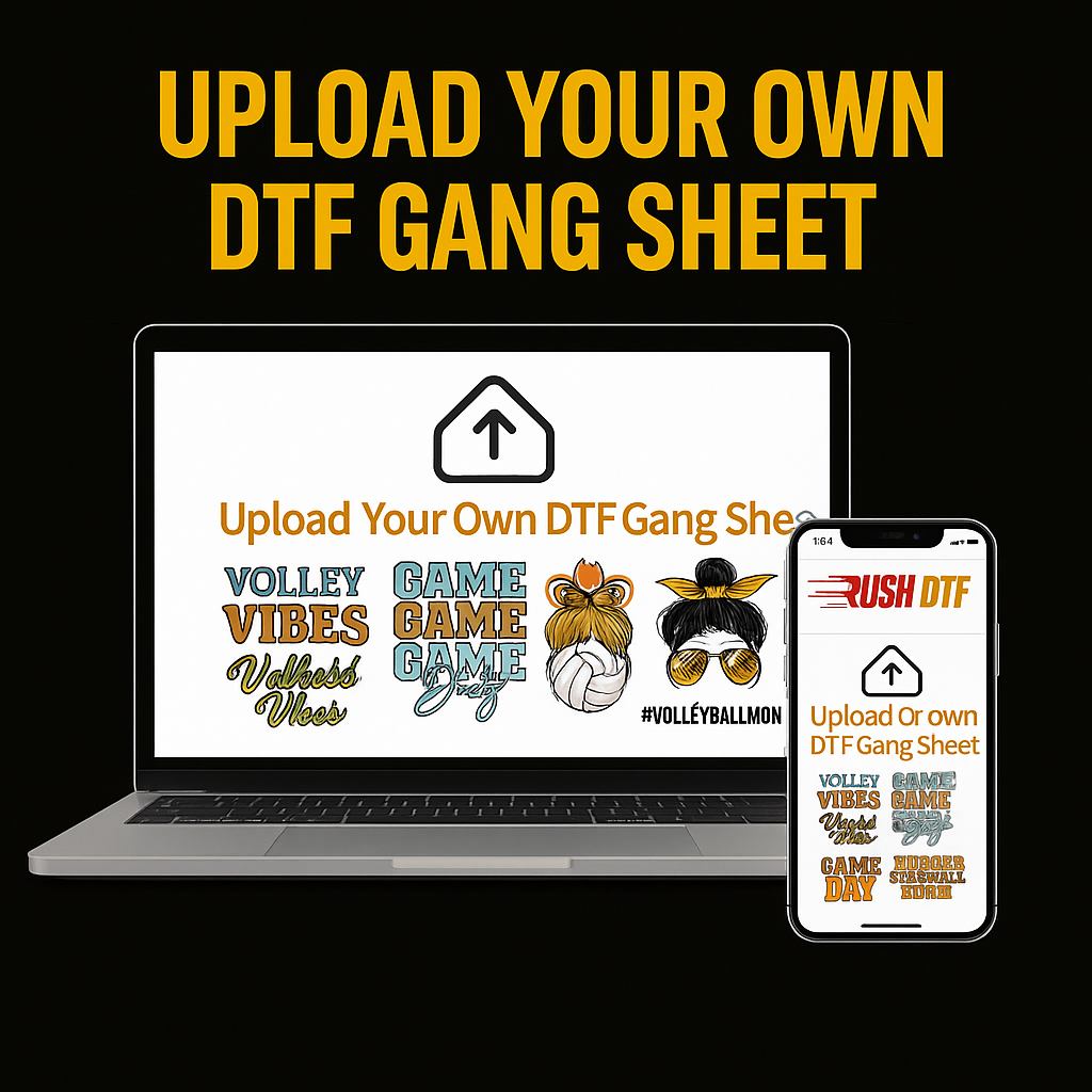 Laden Sie Ihren eigenen Gang Sheet hoch - NEU