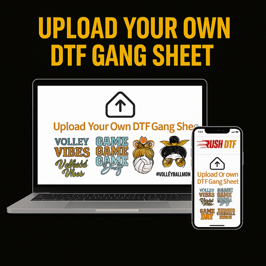 Laden Sie Ihren eigenen Gang Sheet hoch - NEU
